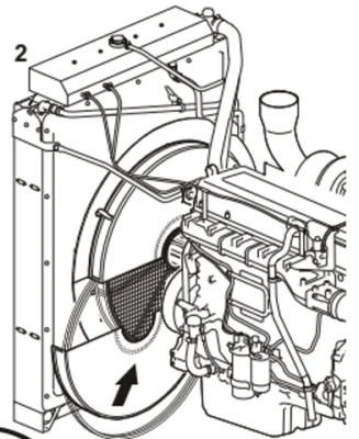 Cách thay nước làm mát máy phát điện dùng động cơ Volvo Penta cooling-system-12