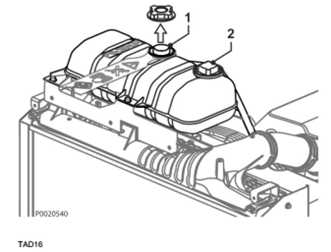Cách thay nước làm mát máy phát điện dùng động cơ Volvo Penta volvo-penta-coolant-system-4