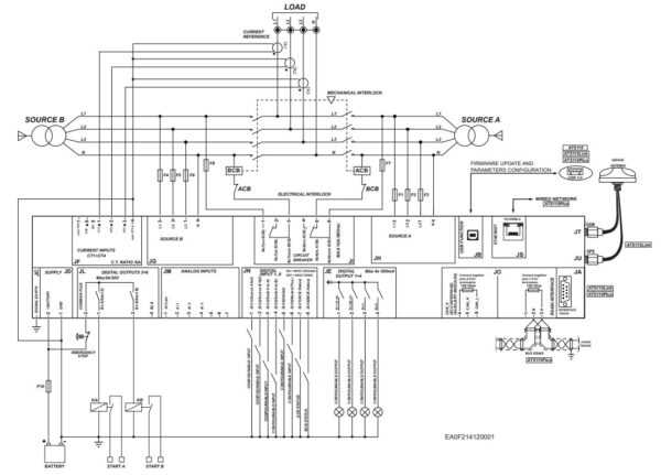 Ats Transfer Switch Wiring Diagram