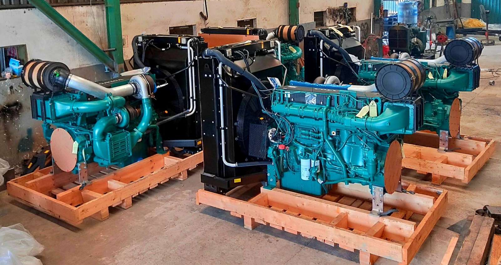 Generator maintenance schedule for Volvo Penta engine