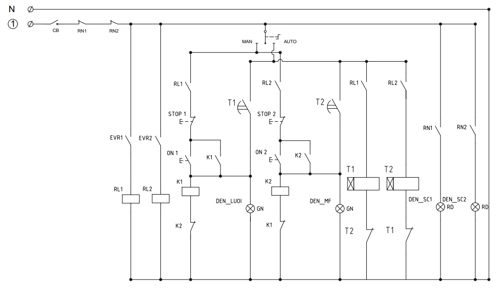 [2026 Update] Automatic transfer switch ATS Wiring diagram