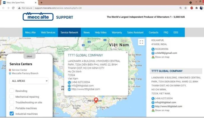 Đại lý Mecc Alte
