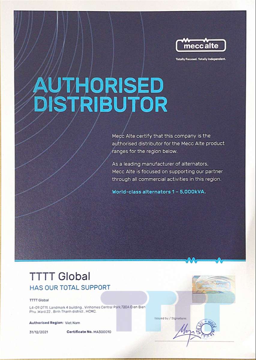 TTTT Authorised Distributor 2021