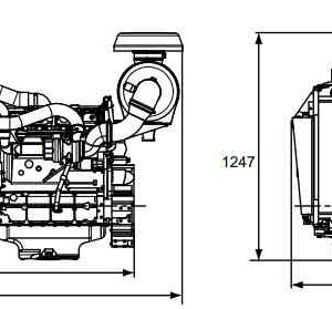 Volvo Penta TAD530GE engine - 80kva / 88kva generator tad530ge_1