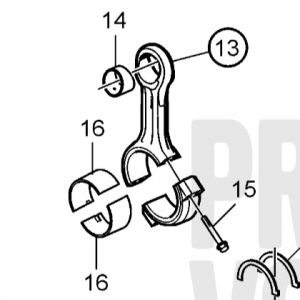 volvo penta big-end bearing kit