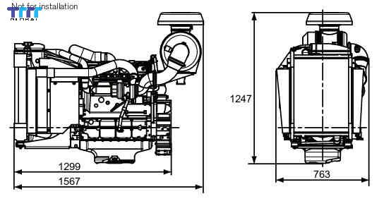 Application and performance of Volvo Penta engine model TAD531GE Performance and reliability evaluation of TAD531GE engine