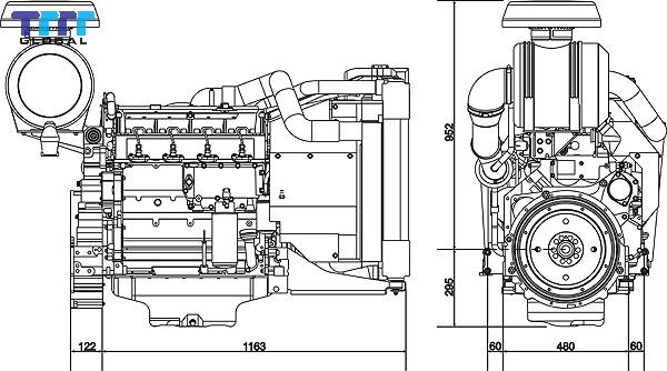 Giá thành của động cơ Máy phát điện Volvo Penta TAD531GE So sánh động cơ Volvo Penta TAD531GE với các đối thủ cạnh tranh