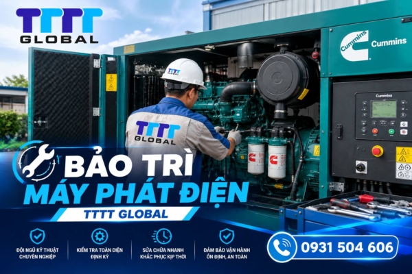 Bảo trì máy phát điện đúng cách để vận hành bền bỉ Bảo trì máy phát điện